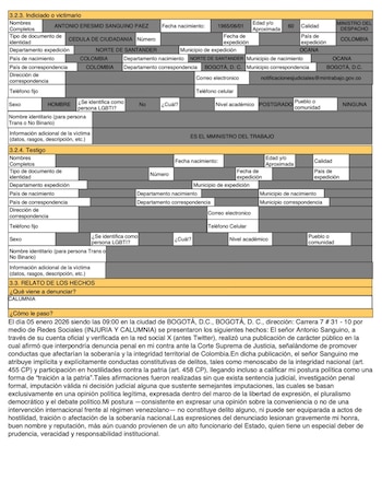 La Corte Suprema de Justicia
