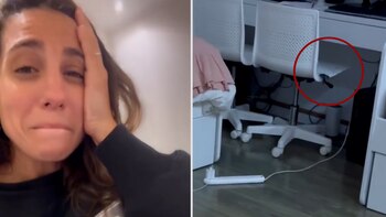 La bailarina se encontró con