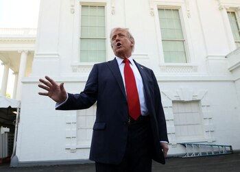 El presidente de EEUU, Donald