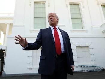 El presidente de EEUU, Donald