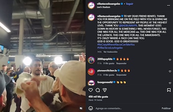 Víctor Villa compartió un mensaje