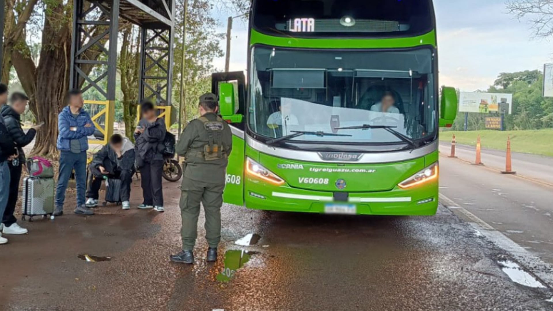 El operativo se llevó a cabo en una ruta de Misiones