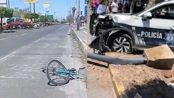 El accidente ocurrió frente al centro comercial El Paseo. Crédito: Redes Sociales