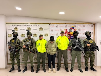 Alias Francisca habría operado más de 12 años en el ELN, según investigaciones de inteligencia militar colombiana - crédito prensa Ejército Nacional