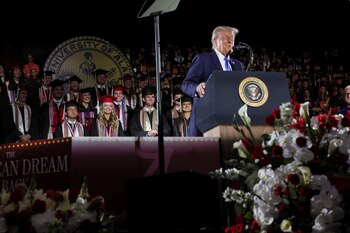 Trump criticó la postura de