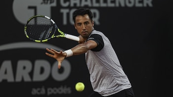 El boliviano Hugo Dellien sorprendió