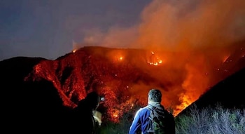 Tras el paso del viento zonda, las autoridades advirtieron por la posibilidad de que se complique el panorama en las próximas horas (Facebook: Héctor Sosa)