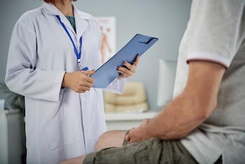 Un paciente en la consulta del médico (Magnific)