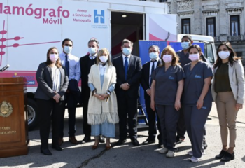 Las autoridades de gobierno presentes