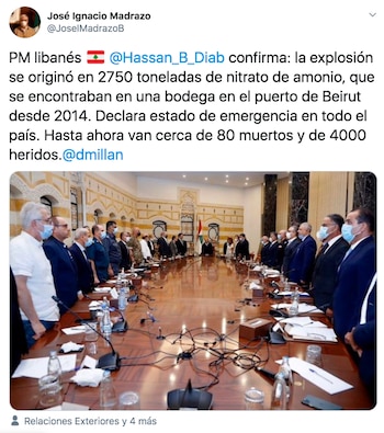 De acuerdo con informes oficiales,