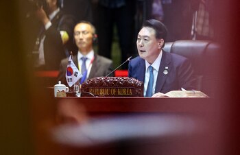 El presidente surcoreano, Yoon Suk