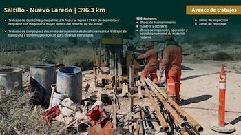 Imagen proyectada durante la conferencia