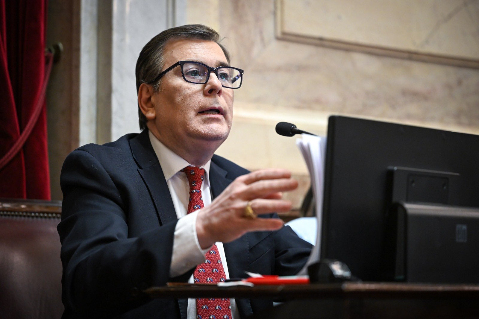 Gerardo Zamora fundamentó su voto negativo