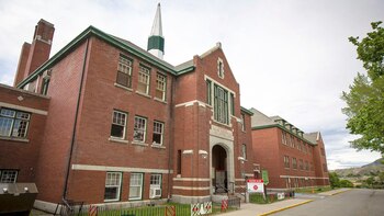 Un internado de Kamloops, Canadá