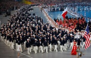 during the Opening Ceremony for