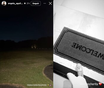 Ángela compartió por medio de