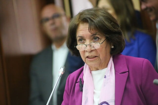 Aida Avella: “Celebramos que se respete la dinámica del Congreso, no una victoria política” - crédito Prensa Senado