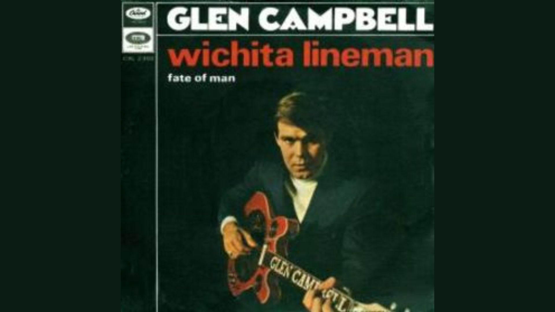 El solo central de guitarra en 'Wichita Lineman' fue grabado por Glen Campbell utilizando el bajo Danelectro, reforzando el carácter melancólico del tema (Wikimedia)