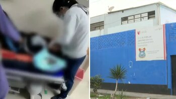 La madre de la víctima