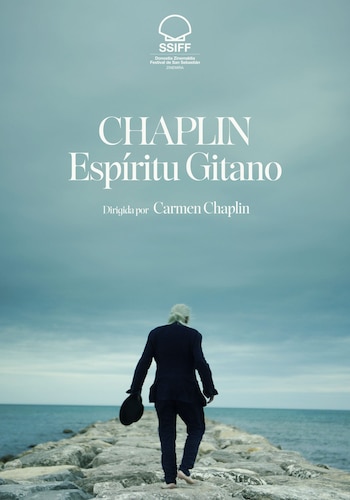 Poster "Chaplin, espíritu gitano"