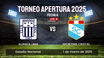 Alianza Lima vs Sporting Cristal.