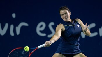 La estadounidense Navarro logra su