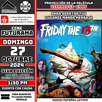 Disfruta del fenómeno slasher con