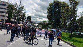 Bloqueos en la avenida El