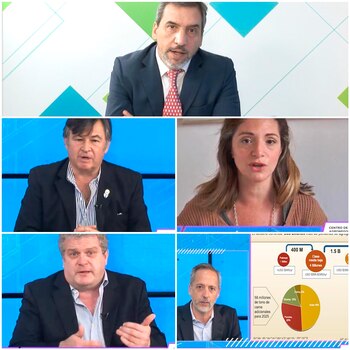 Los disertantes del primer día