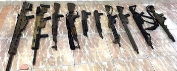 Otro fusil Barrett, otro detenido: autoridades procesan a un hombre con armamento en Matamoros. Crédito: FGR