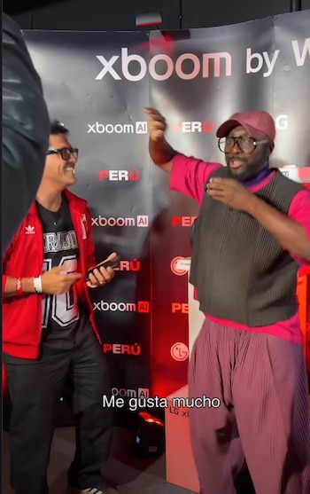 will.i.am queda sorprendido al escuchar a Los Mirlos: “Es de 1970 o algo así”. Captura: Instagram Coco Maggio.