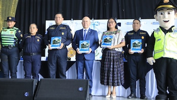 Gobierno de Guatemala realizó esta mañana el lanzamiento de la Semana de la Seguridad Vial