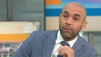 Piers salió del set luego