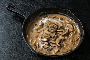 Receta de strogonoff de setas