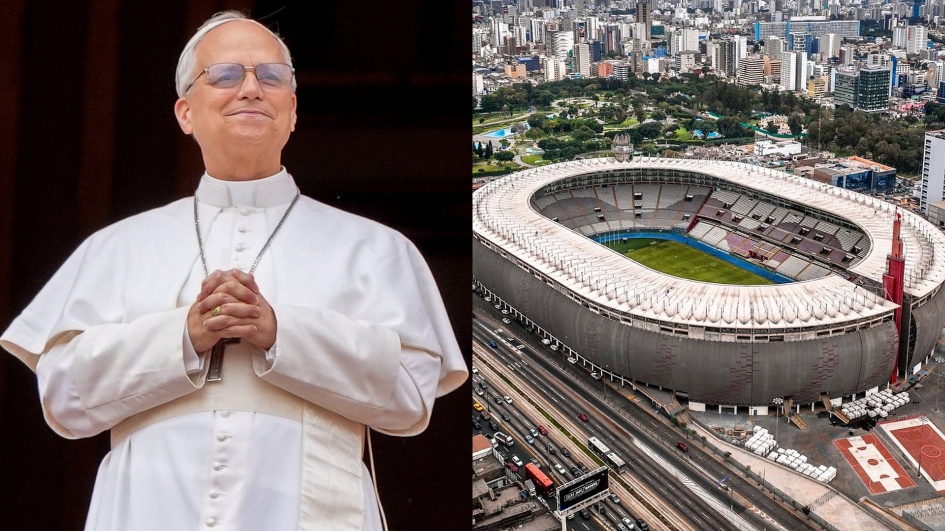 El papa León XIV encabezará un encuentro con jóvenes en el Estadio Nacional durante su visita pastoral a Perú. (Infobae Perú/Agencia Andina)
