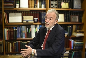 Gabriel Orellana, excanciller. (Foto: Cortesía)