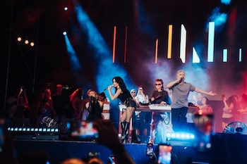 Lali deslumbró junto a Miranda! en en el Madrid Orgullo 2026 ante más de 25.000 personas