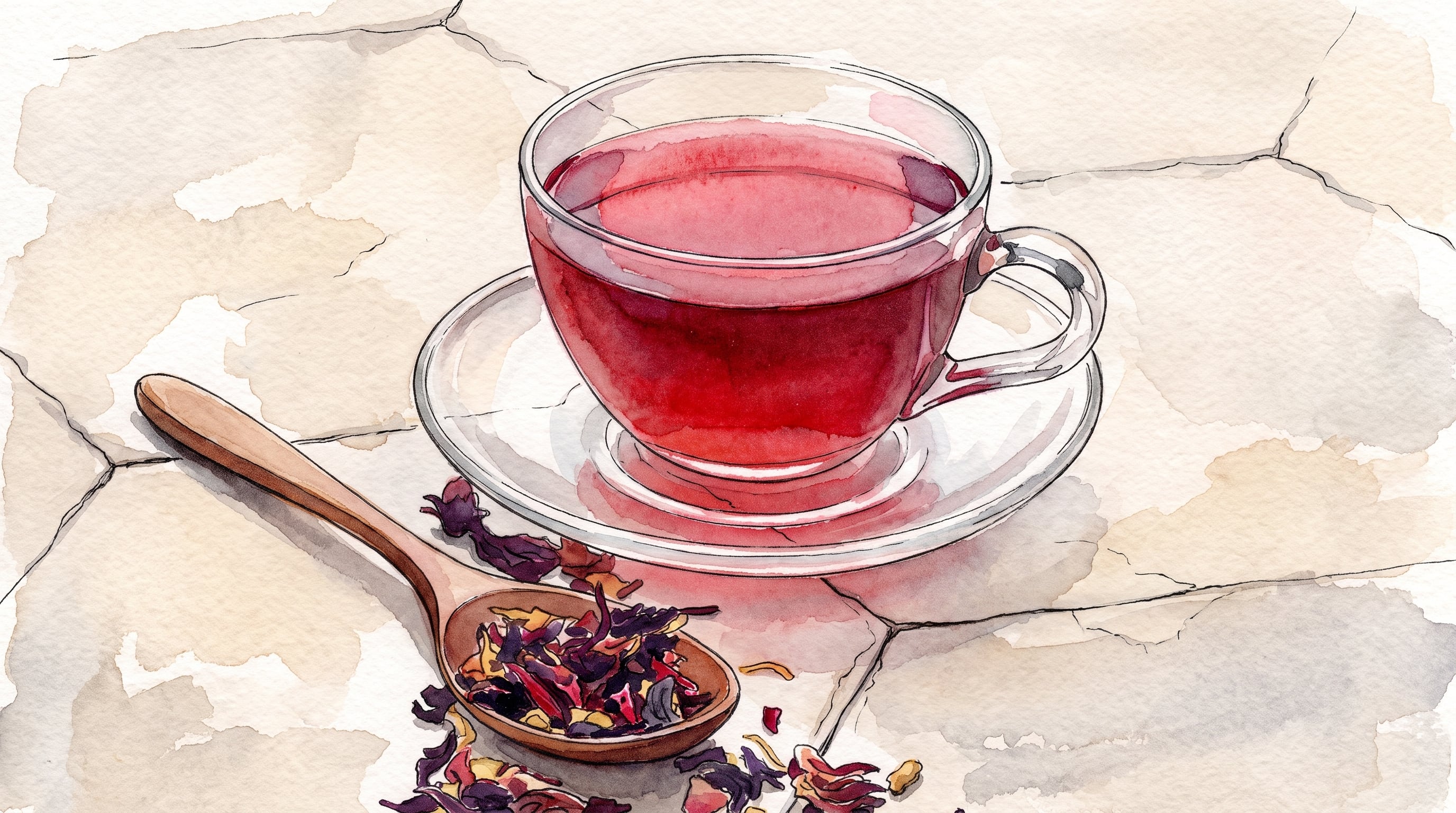 La evidencia clínica asocia el té de hibisco con una reducción moderada de la presión arterial. (Imagen Ilustrativa Infobae)