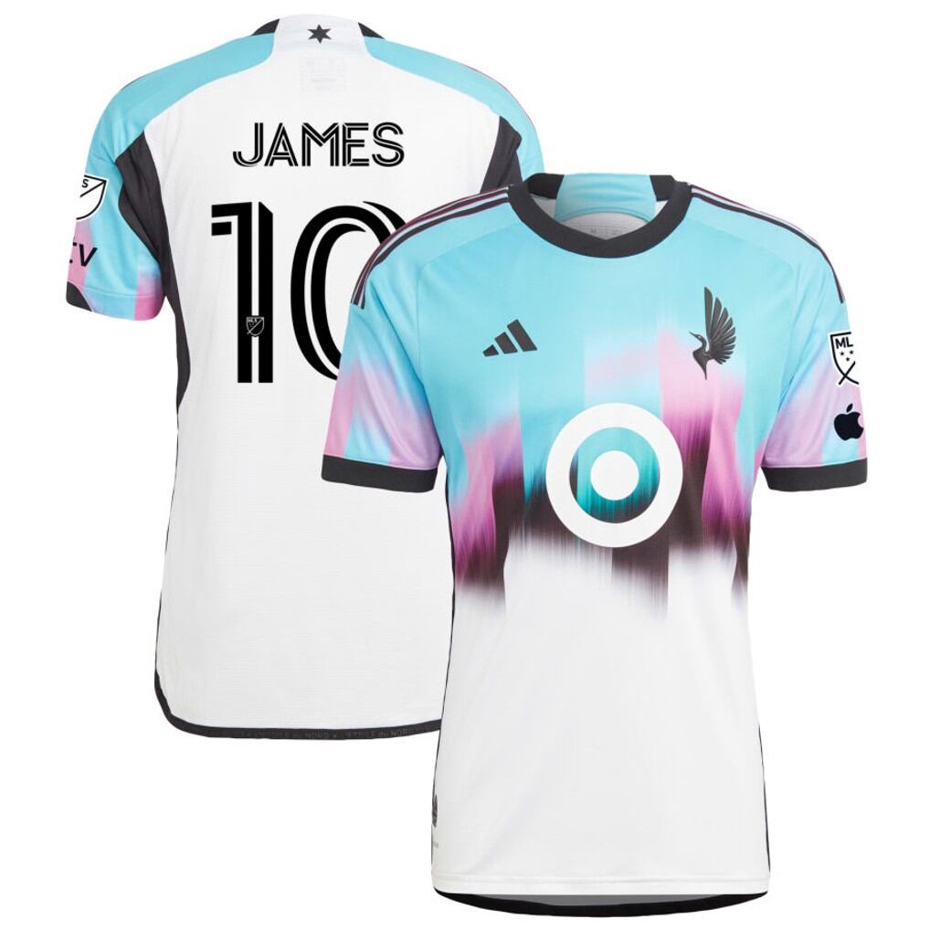 La camiseta de James Rodríguez ya se encuentran en las tiendas virtuales de la liga de los Estados Unidos-crédito mlsstore.com