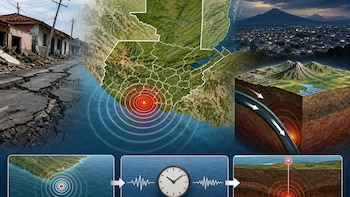 Un sismo de magnitud 5.2 sacude Escuintla y se percibe en distintos puntos de Guatemala