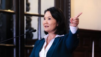 Fujimori promete trabajar con todos los que sean electos sin mirar “color”, aunque canciller está “más cerca del celeste”