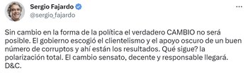 Sergio Fajardo sobre el remezón