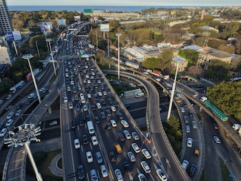 Embotellamiento en panamericana