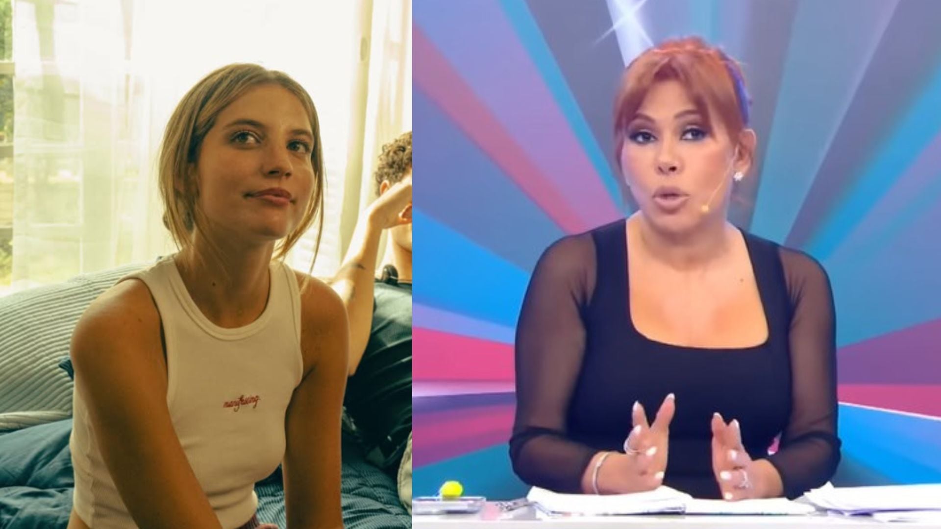 Magaly Medina elogia el singular sentido del humor de Gia Meier en Zaca TV, destacando su originalidad y profundidad.