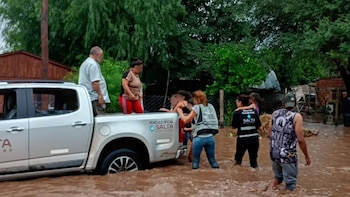Temporal histórico en Salta: cortes