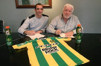 Somoza cuando arribó a Aldosivi