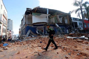 Cali fue una de las ciudades más afectadas por el sismo de 7.4 en Colombia - crédito Jonh Bonilla / AFP