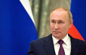 El presidente ruso, Vladímir Putin,