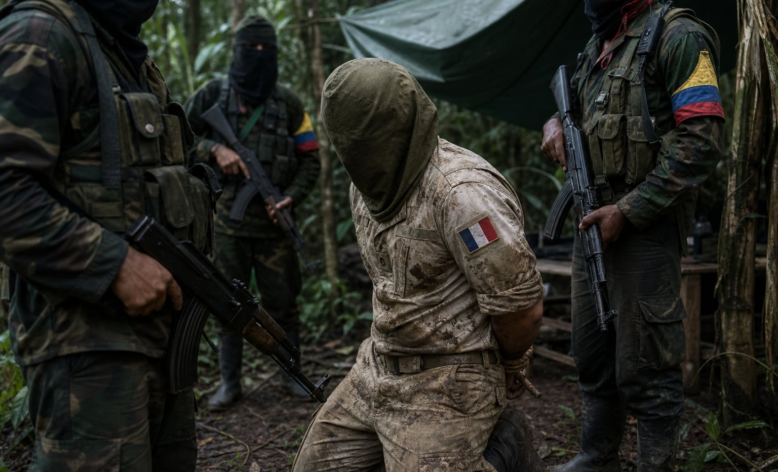 Militar colombiano de la Legión Extranjera lleva 24 días secuestrado: disidencias dicen tenerlo en su poder - crédito VisualesIA/Imagen Ilustrativa Infobae