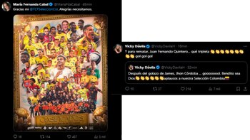 Las precandidatas presidenciales María Fernanda